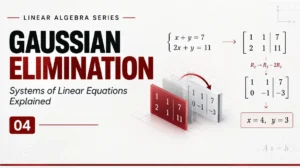 Systems of Linear Equations and Gaussian Elimination